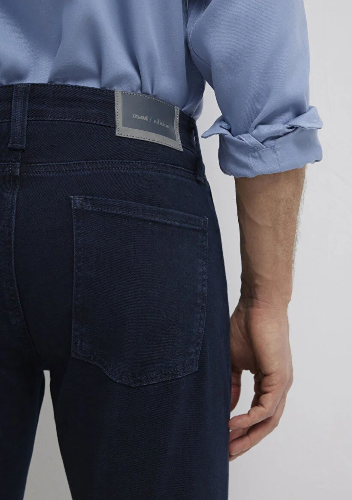 Resim Mavi Marcus Erkek Jean Pantolon M00351A2971