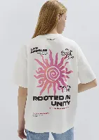 Resim Mavi Kadın T-shirt M1613924-70057