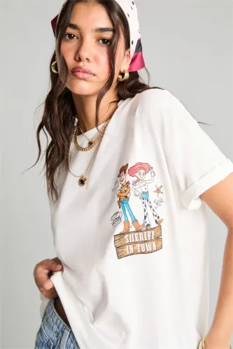 Resim Defacto Kadın T-shirt H6819AX/ER103