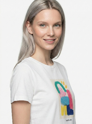 Resim Loft Kadın T-shirt LF2042618