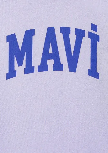Resim Mavi Kız Çocuk T-shirt M7610479-70523