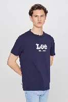 Resim Lee  Erkek T-shirt L2510154410 Regular Fit Aplikeli