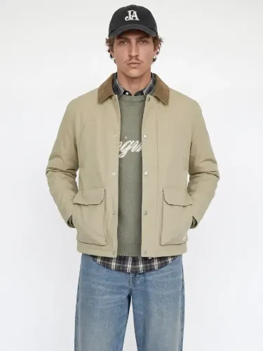 Resim Jack & Jones Jornorrebro Padded Barn Jacket Sn Erkek Mont 12301609
