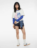 Resim Koton Kadın T-shirt 6SAL10315IK