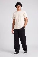 Resim T19Er-82200 Düz Paça Erkek Eşofman Alt