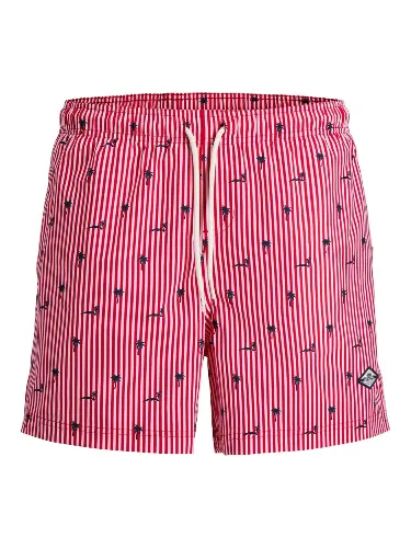Resim Jack & Jones Jpstmauı Breeze Mını Strıpe Swım Srt Sn Erkek Deniz Şortu 12291425