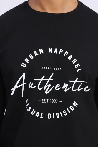 Resim Paul&More O Yaka 2 İp Erkek Sweat 1001 Anthentıc
