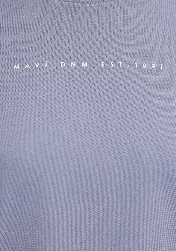 Resim Mavi Kadın T-shirt M1613147-81919