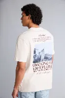 Resim Defacto Erkek T-shirt G5602AX/GR368