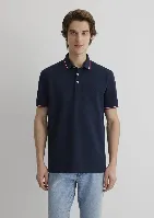 Resim Mavi Erkek T-shirt M0611938-82318