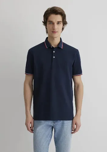 Resim Mavi Erkek T-shirt M0611938-82318