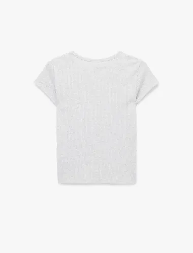 Resim Koton Kadın T-shirt 6SAK60002EK