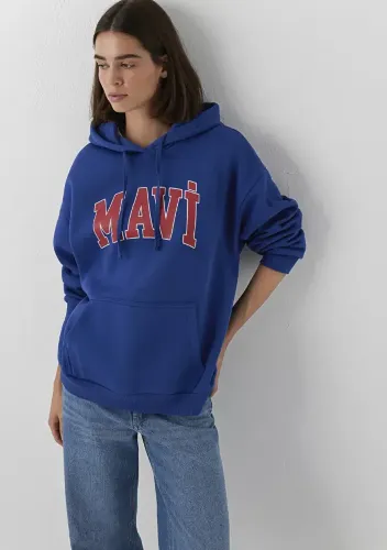 Resim Mavi Kadın Sweat M1600361-70758
