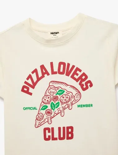 Resim Koton Kız Çocuk T-shirt 6SKG10315AK