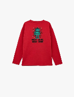 Resim Koton Erkek Çocuk Sweat 6WKB10626TK