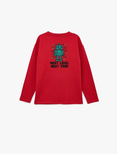 Resim Koton Erkek Çocuk Sweat 6WKB10626TK