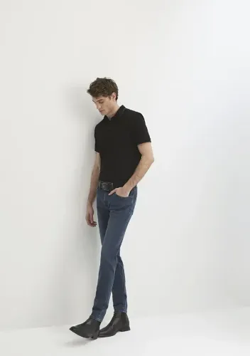 Resim Mavi James Skinny Erkek Jean Pantolon M0042485186