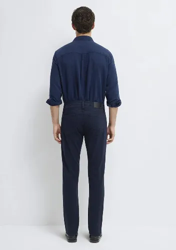 Resim Mavi Marcus Dark Erkek Kanvas Pantolon M0035190674