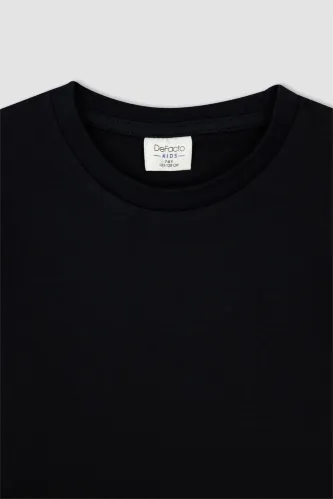 Resim Defacto Uzun Kol Erkek Çocuk Sweat K1686A6/BK81