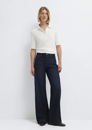 Resim Mavi Kadın T-shirt M1613933-70057