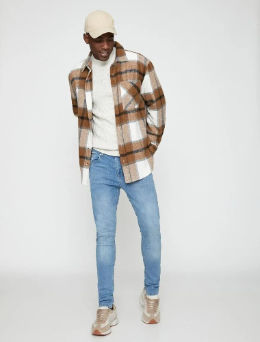 Resim Koton Mıchael Erkek Jean Pantolon 6Sam40061Nd