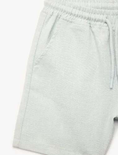Resim Koton Erkek Çocuk Kot&Kanvas Şort 6SKB40041TW