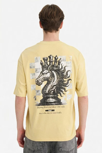 Resim Defacto Erkek T-shirt F8024AX/YL166