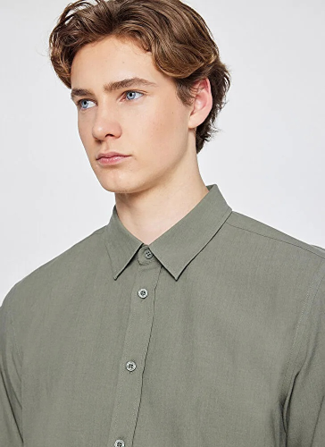 Resim Wrangler Uzun Kollu Erkek Gömlek W2610001801