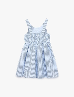 Resim Koton Kız Bebek Elbise 6SMG80006AW