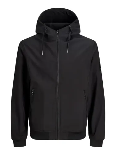 Resim Jack & Jones Jjebasıc Softshell Hood Noos Erkek Ceket 12236300