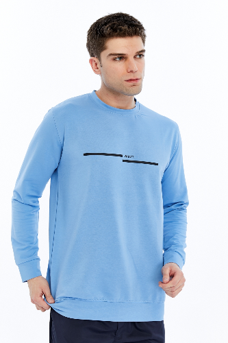 Resim Paul&More Erkek Sweat What Baskı 0 Yaka 2 İp