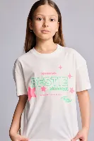 Resim Defacto Kız Çocuk T-shirt H7246A8/ER98
