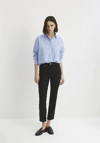 Resim Mavi Viola Kadın Jean Pantolon M101048-85805