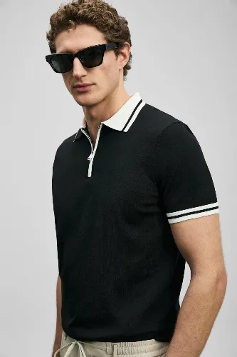 Resim Lufian Dean Erkek Triko T-shirt 111090138