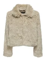 Resim Only Onlmanny Faux Fur Jacket Otw Noos Kadın Mont 15322406