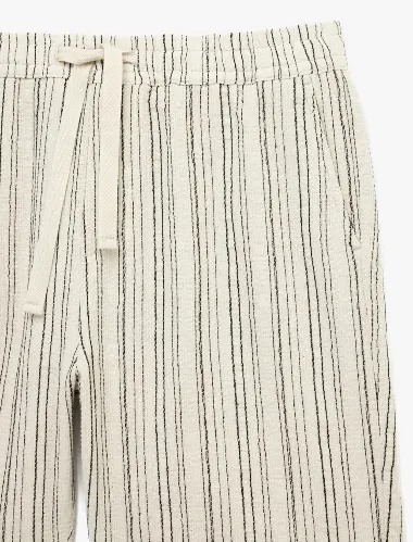 Resim Koton Erkek Kot&Kanvas Şort 6SAM40016HW