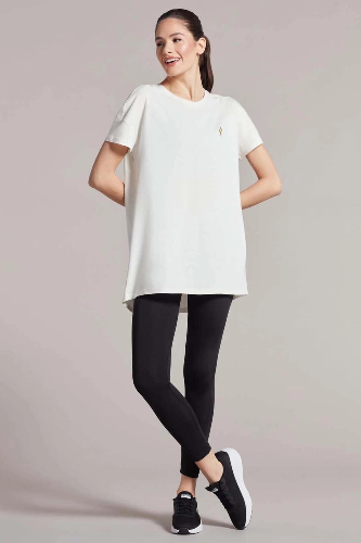 Resim Skechers  W Crew Neck Graphic Tee Kadın T-shirt S221482-3855