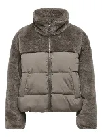 Resim Only Onlwanja Fur Puffer Mıx Jacket Noos Otw Kadın Mont 15292945