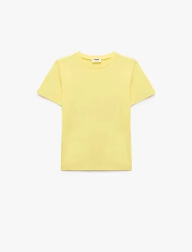 Resim Koton Erkek Çocuk T-shirt 6SKB10010TK