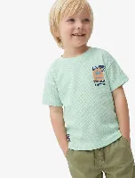 Resim Koton Erkek Bebek T-shirt 6SMB10215TK