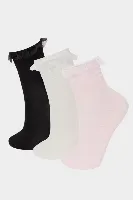 Resim Defacto Kız Çocuk  Çorap E6268A8/KR1