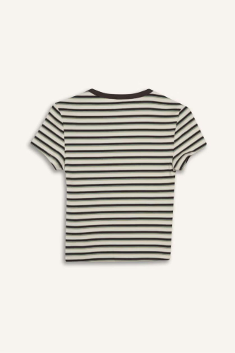 Resim Defacto Kadın T-shirt G2231AX/WT32