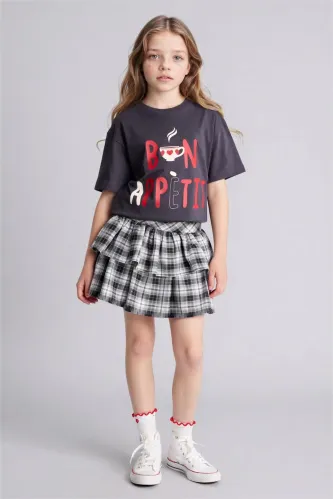 Resim Defacto Kız Çocuk T-shirt G1792A8/AR1
