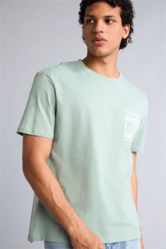 Resim Defacto Erkek T-shirt G5998AX/GN1283