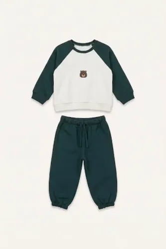 Resim Defacto  Erkek Bebek Sweat Takım H8829A5/GN246