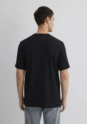 Resim Mavi Erkek T-shirt M0612732-900