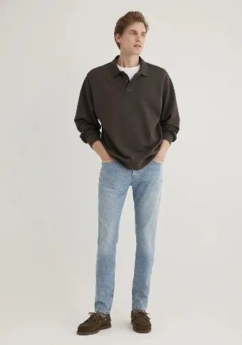 Resim Mavi James Erkek Jean Pantolon M0042486407