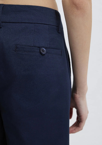 Resim Mavi Kadın Kanvas Pantolon M1011160-82318