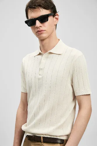 Resim Lufian Bold Erkek Triko T-shirt 111090137