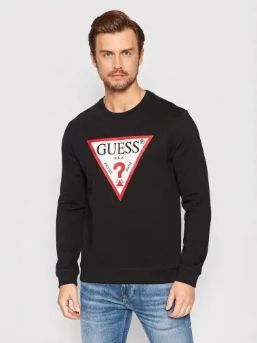 Resim M6Yq32K4893-Jblk Gues Erkek Sweat